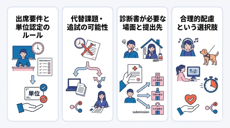 うつ病で学校を休むときの確認ポイント