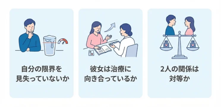 パニック障害の彼女と別れるか迷ったとき判断軸