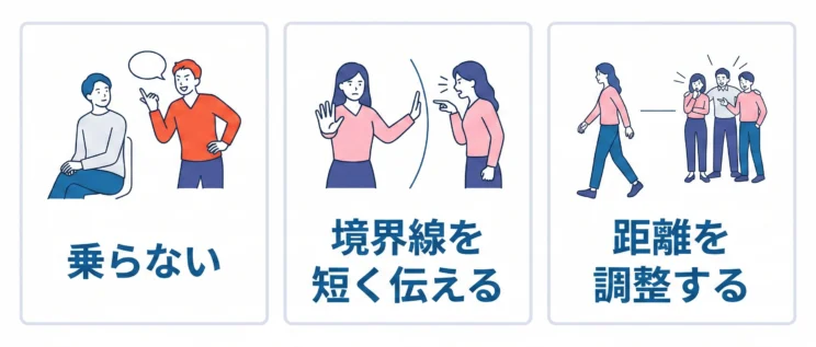 マウントを取られたときの対処法3選