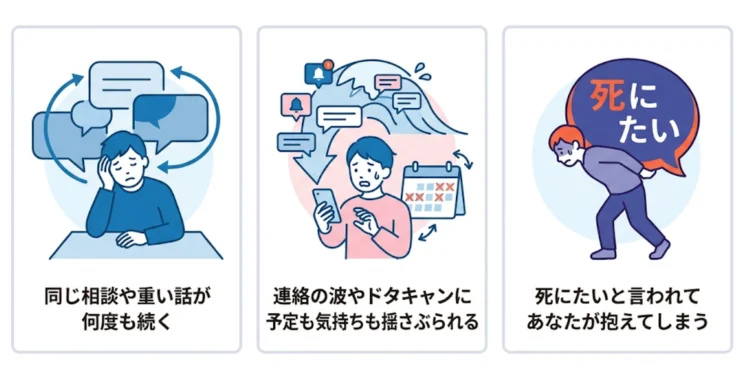 うつ病の友達に疲れやすいのはどんな時?