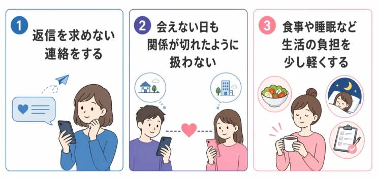 彼女を支えるために日常でできること