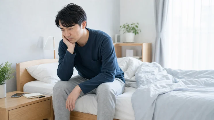 眠れない、生活リズムが乱れるといった変化も大切なサインです。