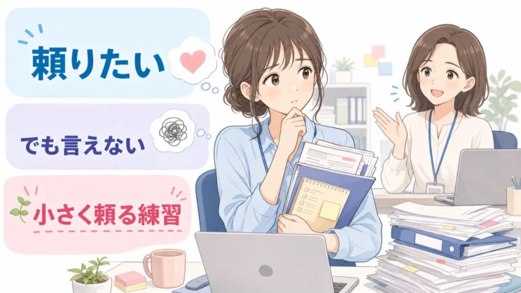 頼れなさは弱さではなく、小さく練習し直せる反応として見ていけます。