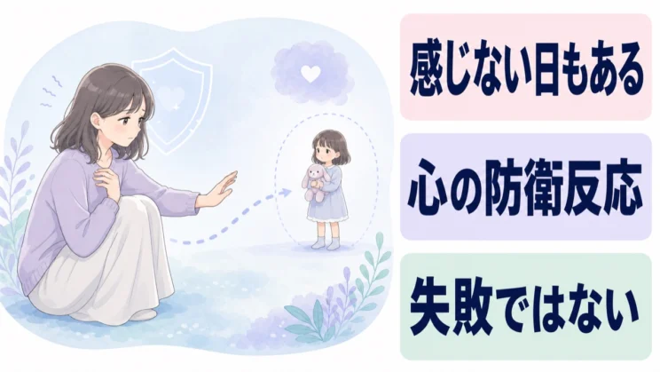 抱きしめられない反応も、心が自分を守ってきたサインとして受け止められます。