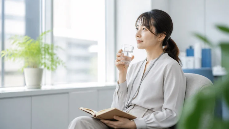 泣いたあとに少し休む時間を持つことは、立て直しの一部です。