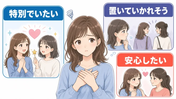 嫉妬の背景は、責めるよりも分けて眺めると整理しやすくなります。