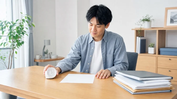 ハードルが高く見えるときは、時間や作業量を一つだけに絞ると始めやすくなります。
