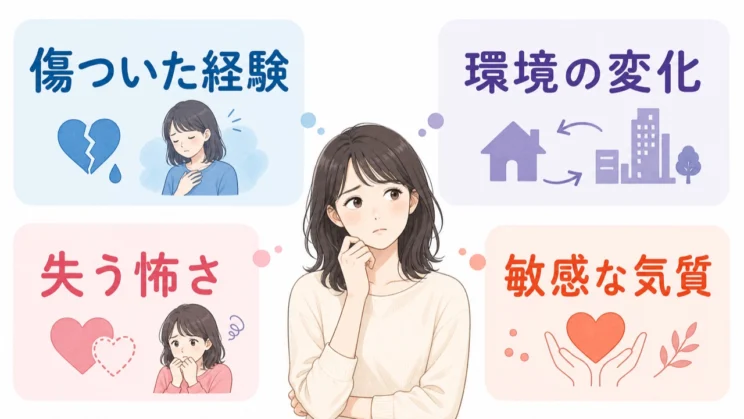 苦手さの背景は一つに決めつけず、いくつかの要因として見ていけます。