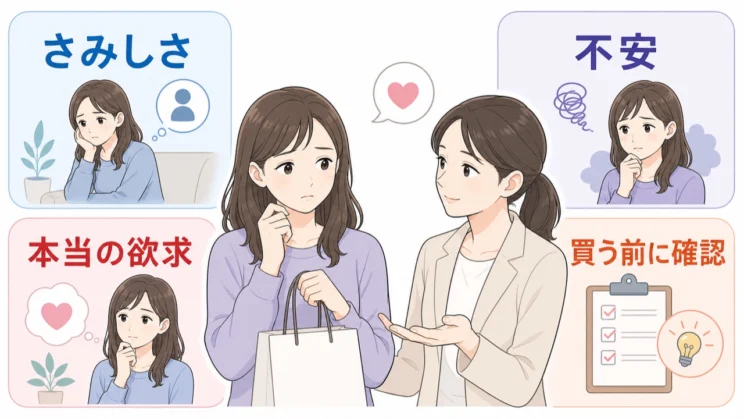 本当に埋めたい気持ちを分けて見ると、買う以外の選択肢も見えやすくなります。
