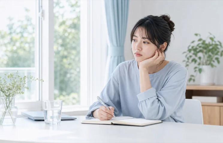 不安や無気力を言葉にしようとする時間は、状態を決めつけずに見つめる助けになります。