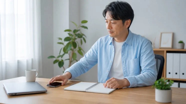 すぐに離れられなくても、連絡を後で返すなどの小さな距離から自分を守れます。