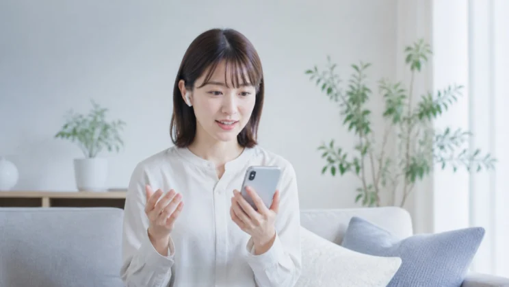 ビデオ・電話・メール・チャットから、自分が話しやすい距離感を選べます。