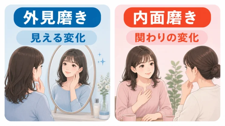内面の変化は見た目より、日々の受け止め方や人との関わり方に少しずつ表れます。