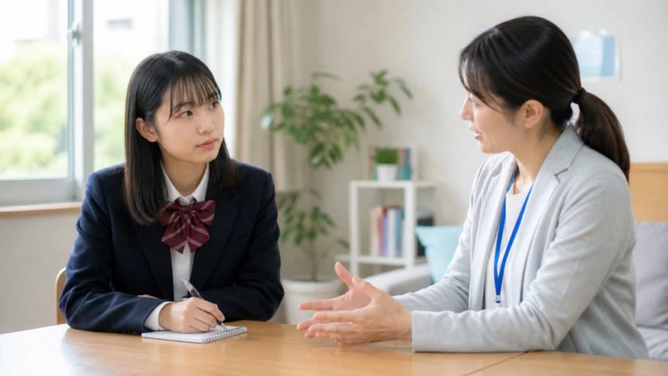 行くか休むかを一人で決めきらず、途中で別室へ移る選択肢も一緒に整理してみましょう。