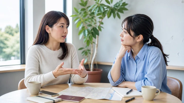 同行者に「気分が悪くなったら降りたい」と先に伝えるだけでも安心につながります。