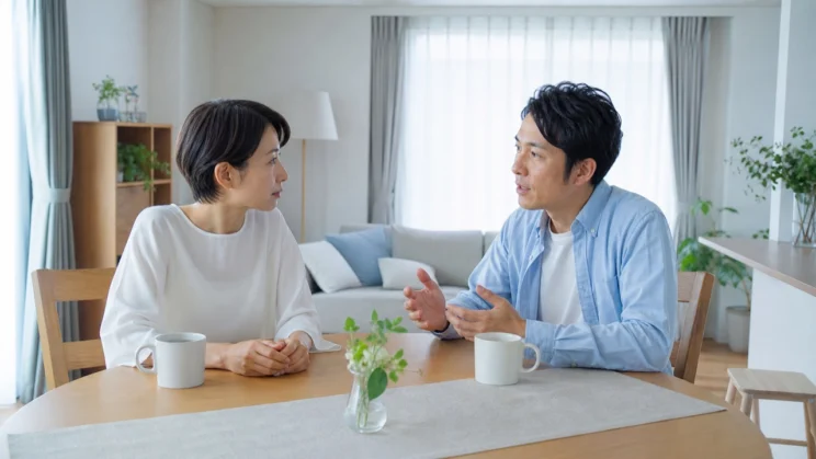正解を押しつけず、落ち着いた時間に短い言葉で話すことが、家族のやりとりを穏やかにします。