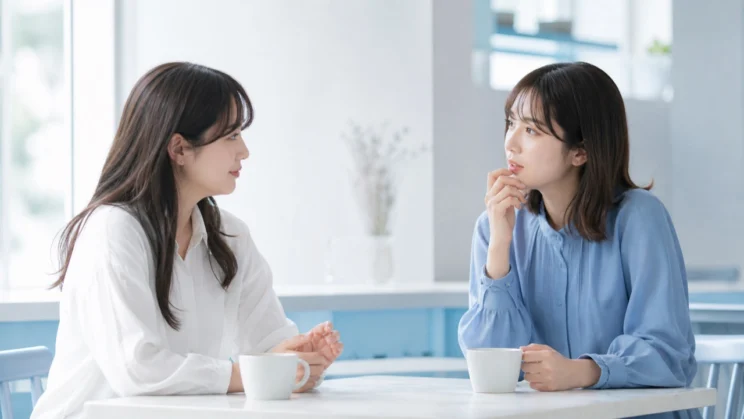 相手の一瞬の沈黙は拒絶とは限らず、どう返すかを思いやりながら言葉を探している時間かもしれません。