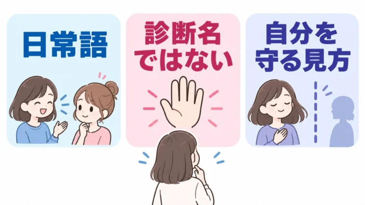 この言葉は、自分の距離感を見直す手がかりです。