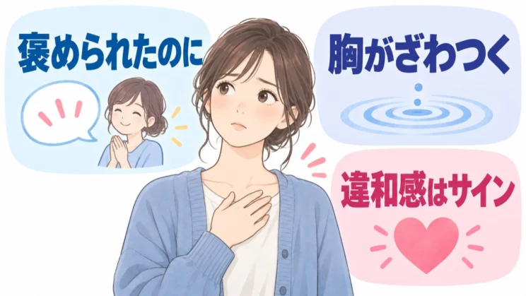 違和感は、心の大切なサインです。