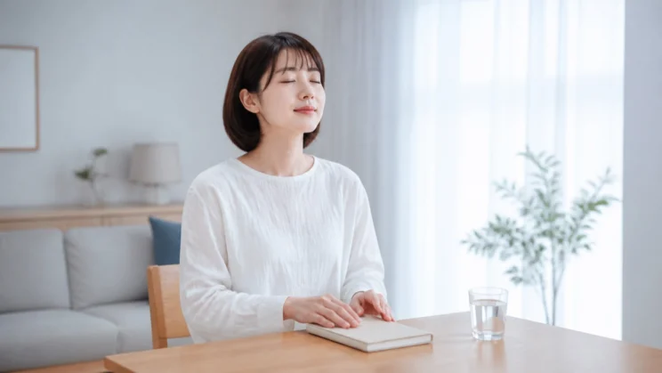 一覧から少し離れて呼吸を整えると、自己採点ではなく気づきとして見直しやすくなります。