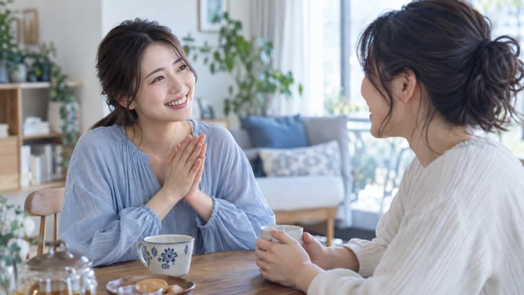 謝る代わりに感謝を伝える練習は、身近な会話から試せます。