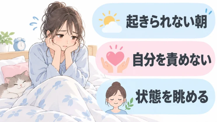 自分を責めずに状態を眺める