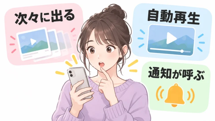 引き込まれやすさには、アプリの設計も関わっています。