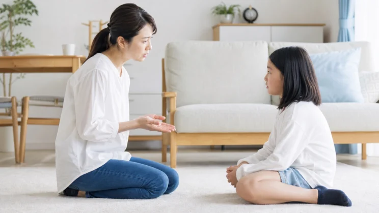 先に体を落ち着け、強い言い方を謝ってから短く伝え直すことが関係を立て直すきっかけになります。