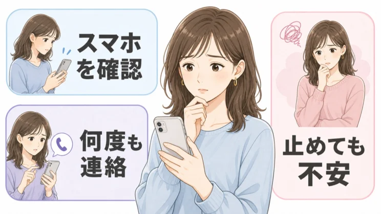 確認や連絡が止めにくく、不安が続くことは、自分を責める材料ではなく気づきのサインです。