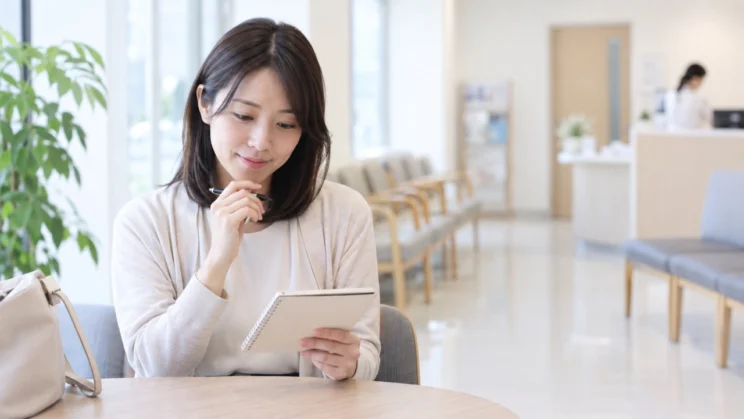 診察では、いつから変わったかを落ち着いて伝えてみましょう。