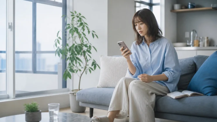 つながりを失う不安でスマホを開くときは、やめられない自分を責めるより不安の正体を言葉にしてみましょう。