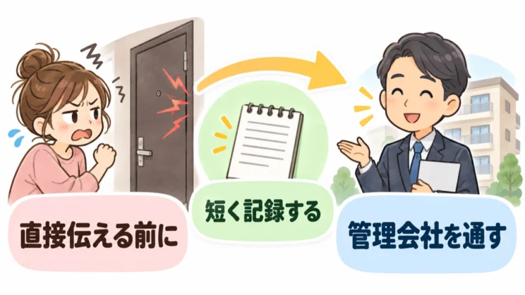 直接伝える前に、第三者を通す方法を選ぶと安全につながります。