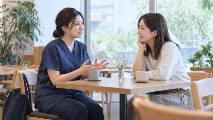 信頼できる人へ話すことも、状況を整える一歩です。