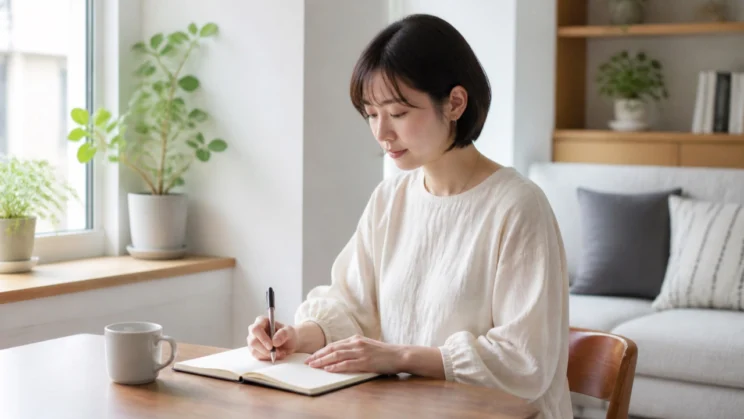 過去の経験と今の不安を静かに分けて振り返ると、自責を少し緩めやすくなります。