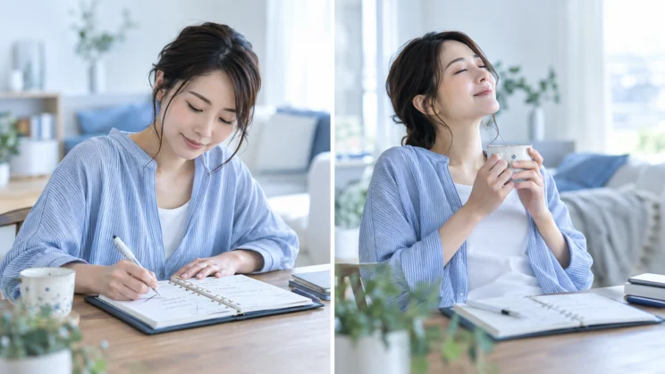 まず負担を減らし、疲れきる前に休むことから始められます。